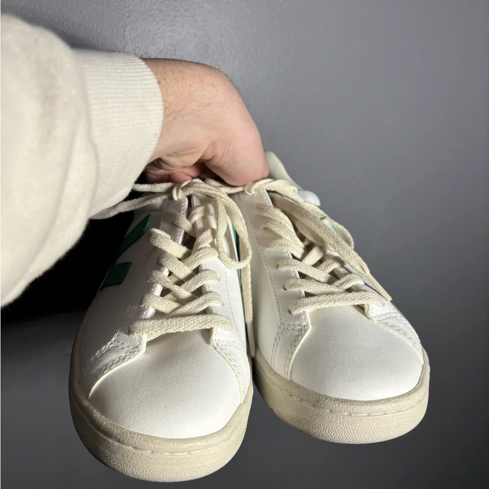 Veja Urca Cwl White Emeraude Sneakers Women’s Size 11 - Picture 6 of 9